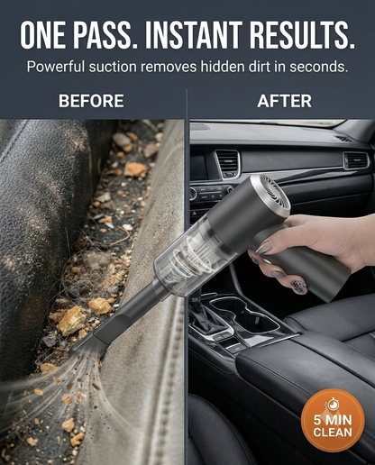POWERFUL CORDLESS CAR VACUUM