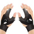 Glovelite-Portable Multi-functionMagic Strap Thumb Index Finger 1 Gloves with LED Light